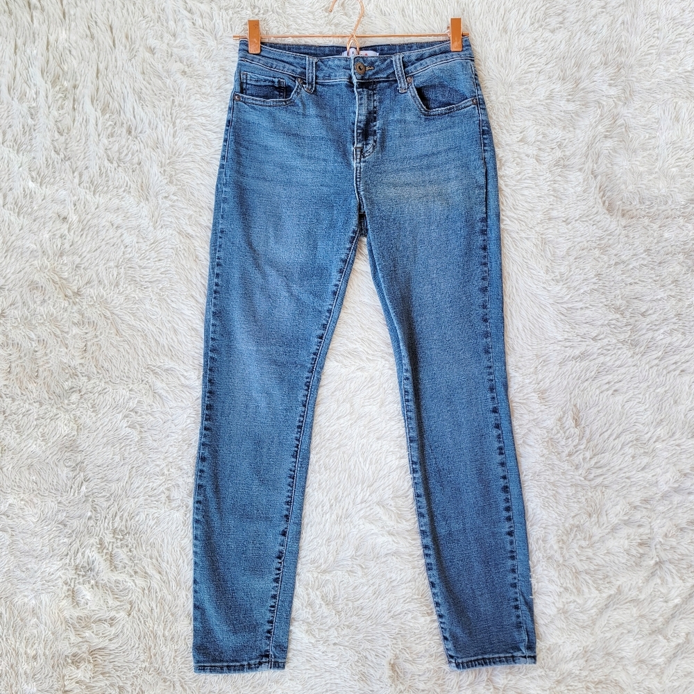 Pistola Medium Wash Midrise Skinny Jeans
